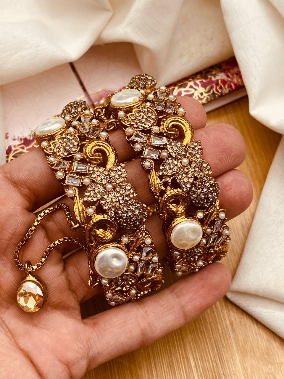 Elevate your style with stunning women’s jewelry💍  Beautiful turkish bangles  fine quality