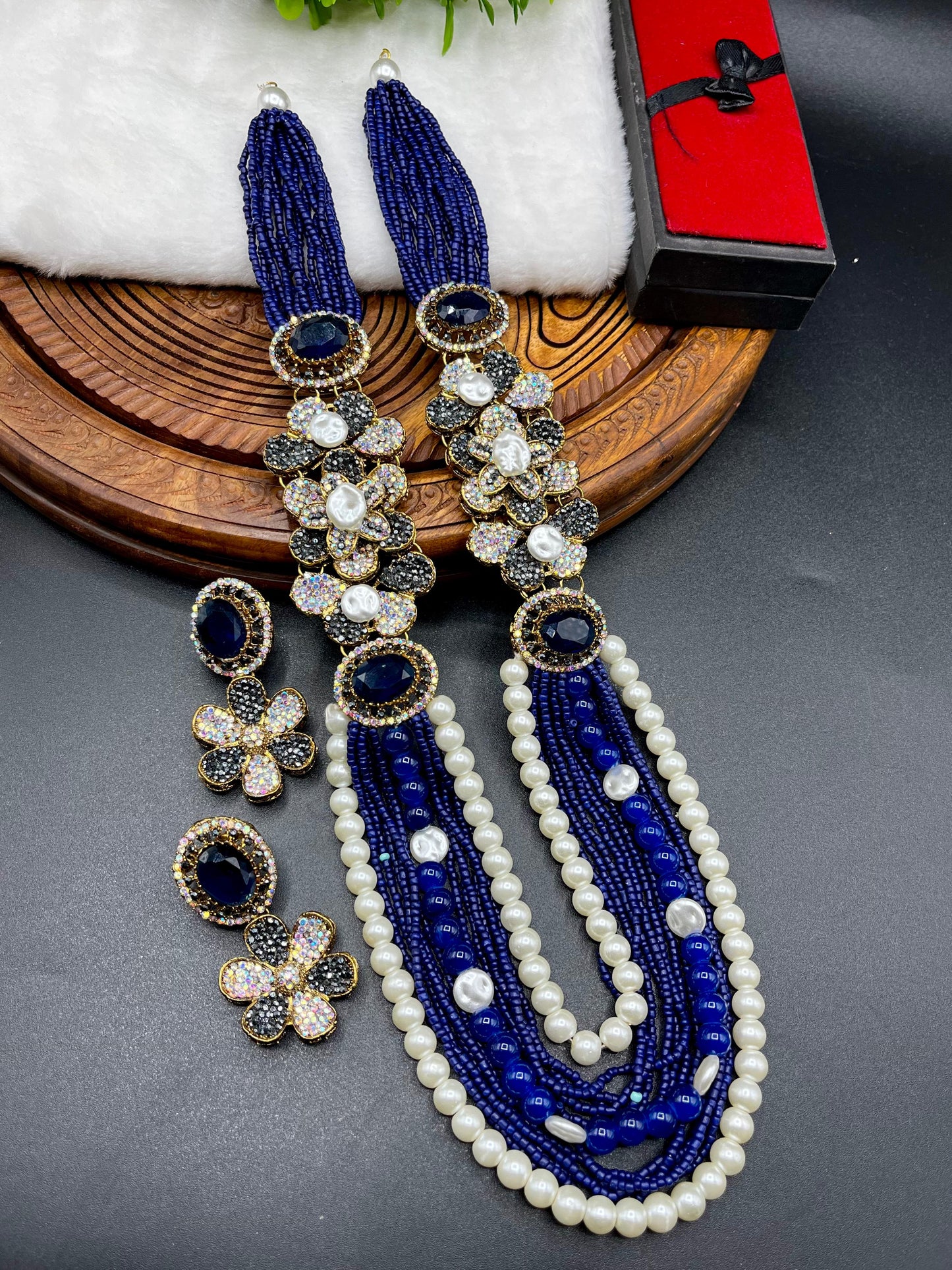 Beautiful Mala set Available in All colours