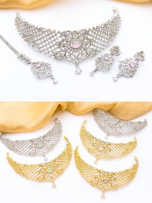 One carat chokersets