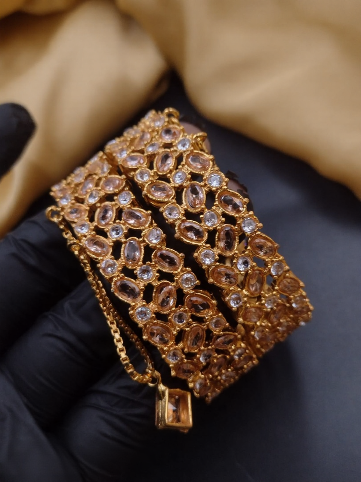 Pair bangles  New design Size  2.6 2.8