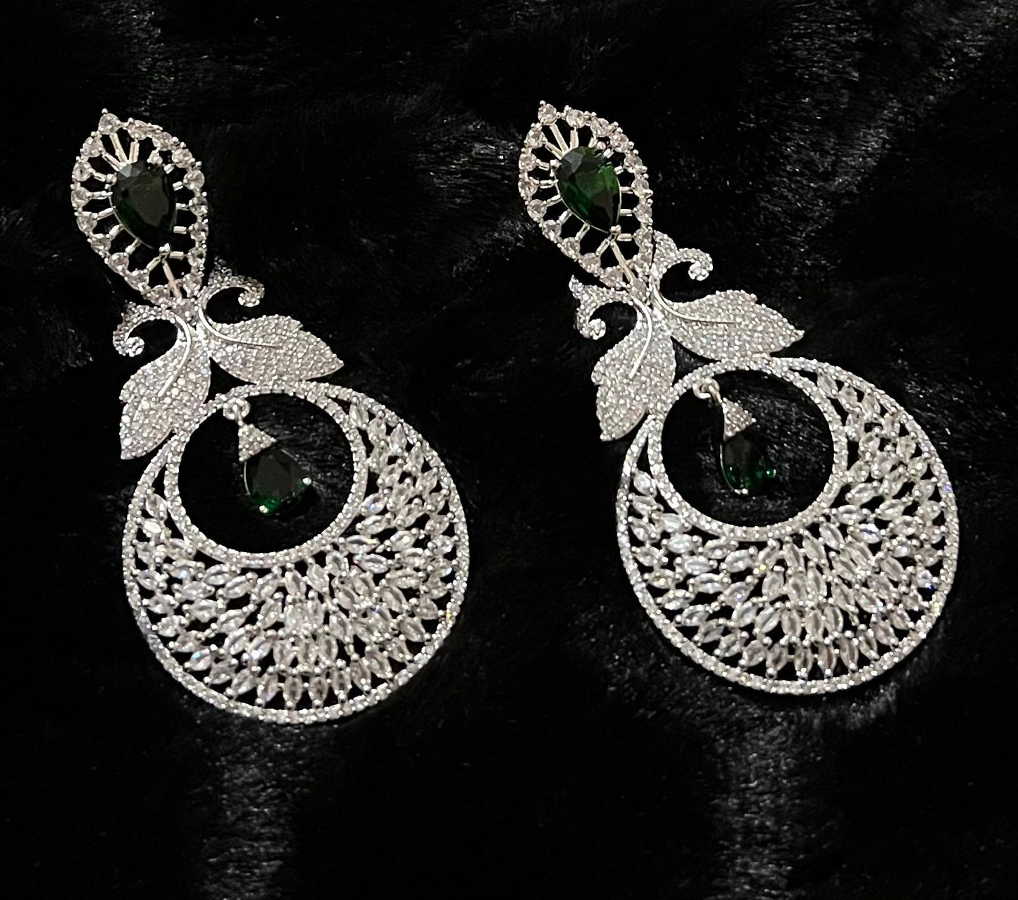 Silver Design Earring