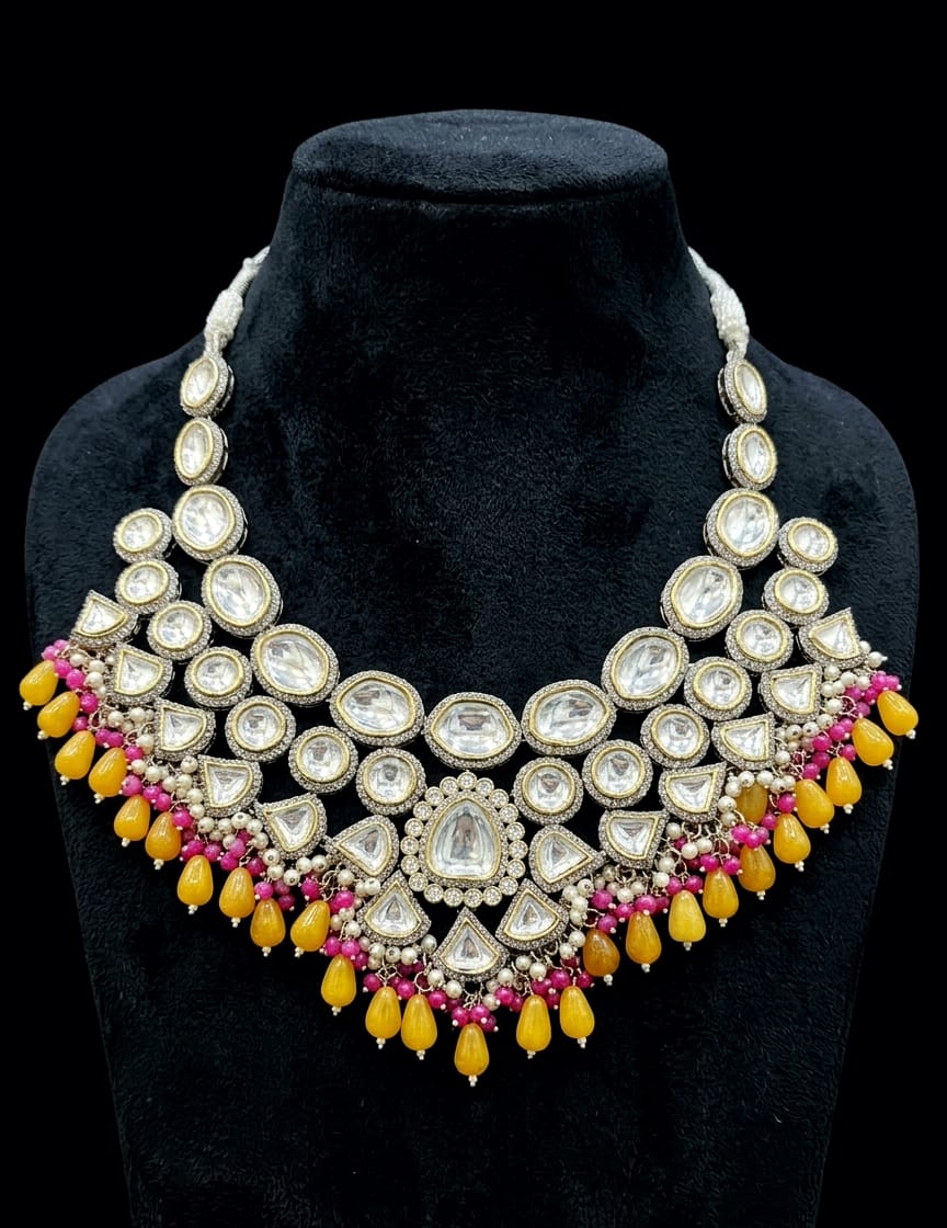 Thappa Kundan necklace sets