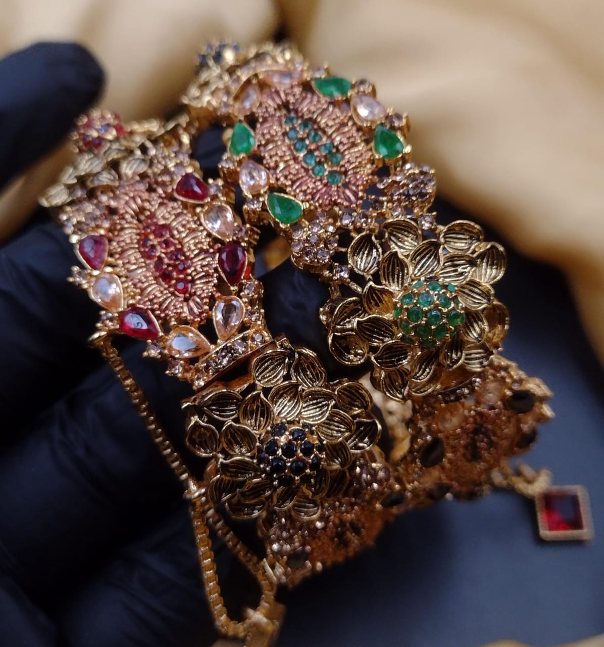 Pair bangles  New design Size  2.6 2.8