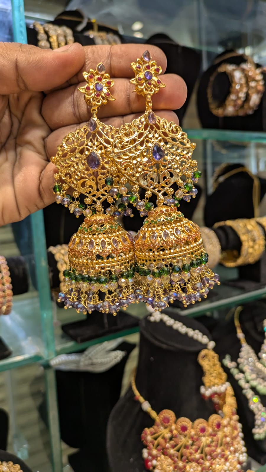 Jhumkas