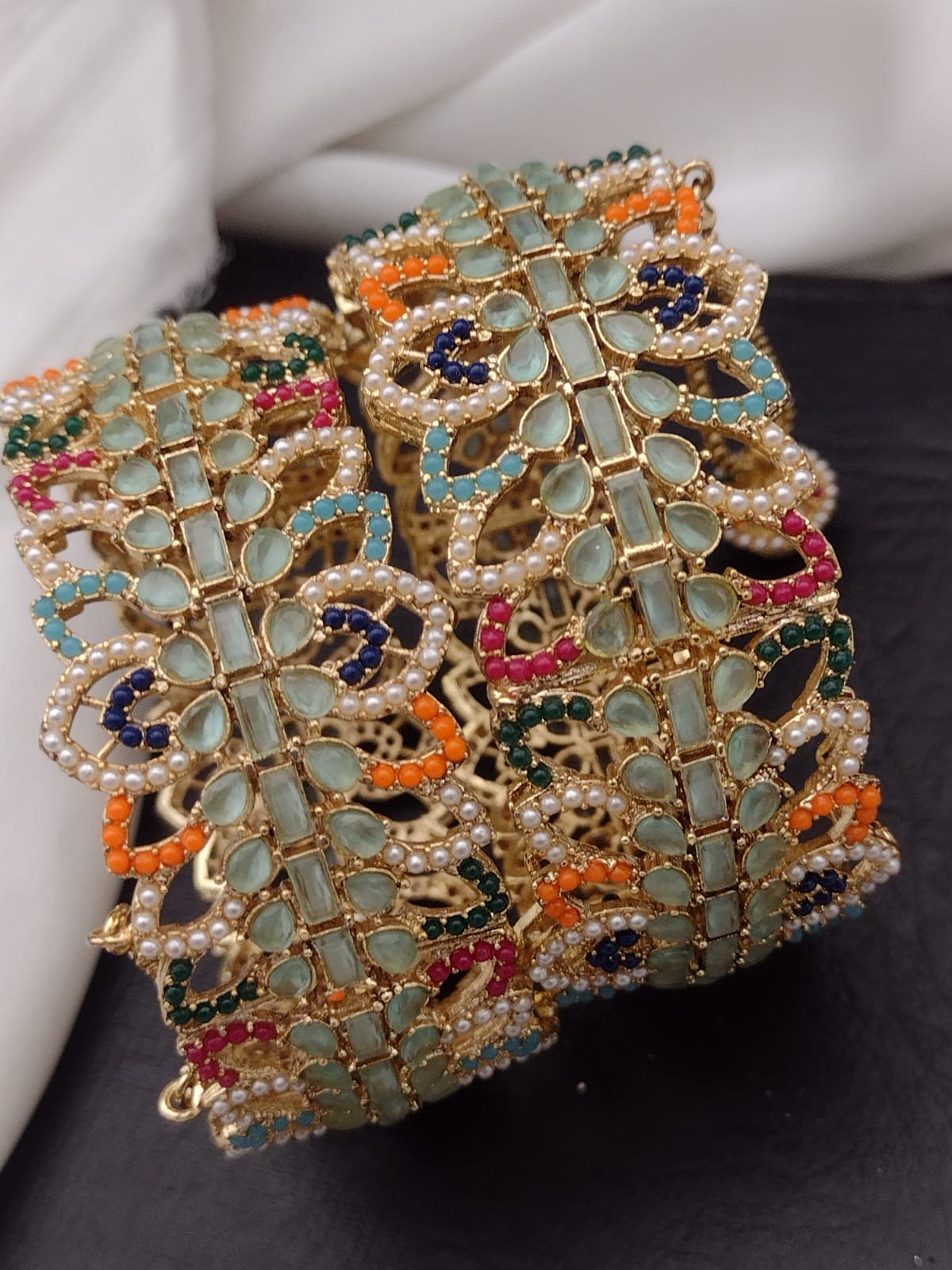 Broad karas Stylish  Open able 2 pieces