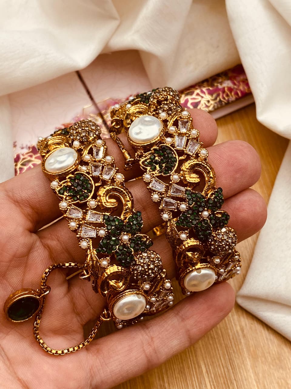 Elevate your style with stunning women’s jewelry💍  Beautiful turkish bangles  fine quality
