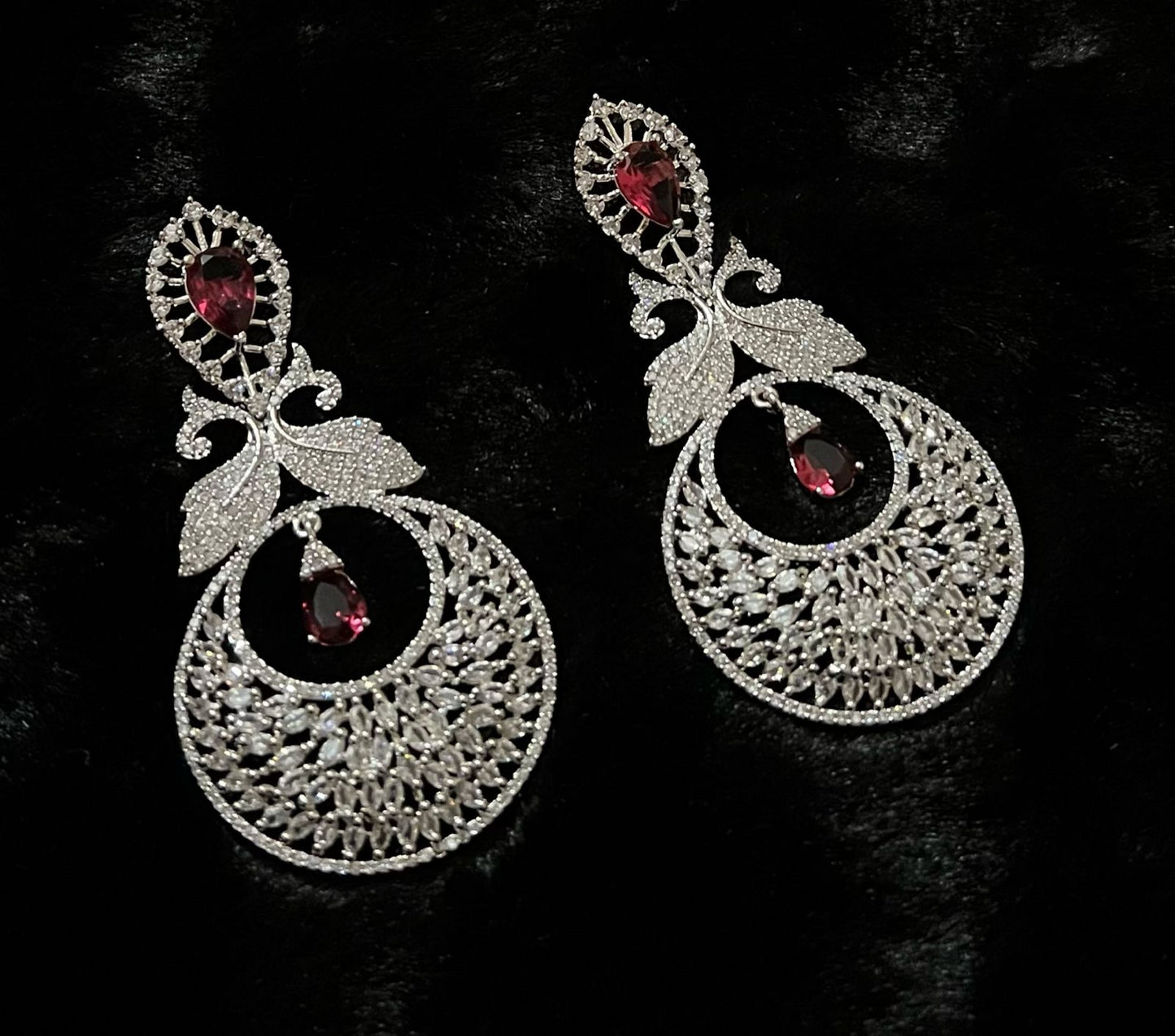 Silver Design Earring