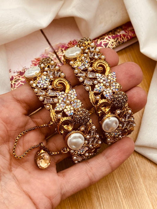 Elevate your style with stunning women’s jewelry💍  Beautiful turkish bangles  fine quality