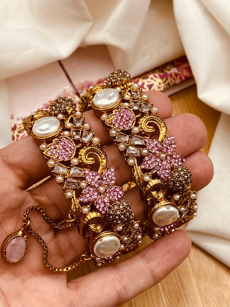 Elevate your style with stunning women’s jewelry💍  Beautiful turkish bangles  fine quality
