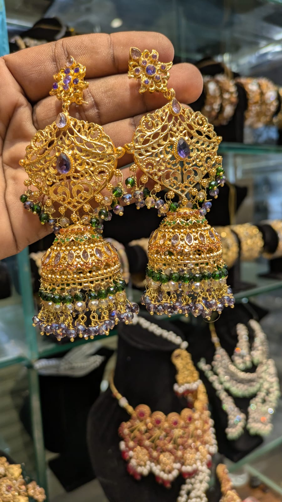 Jhumkas