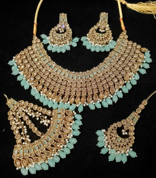 Farshi kundan necklace sets