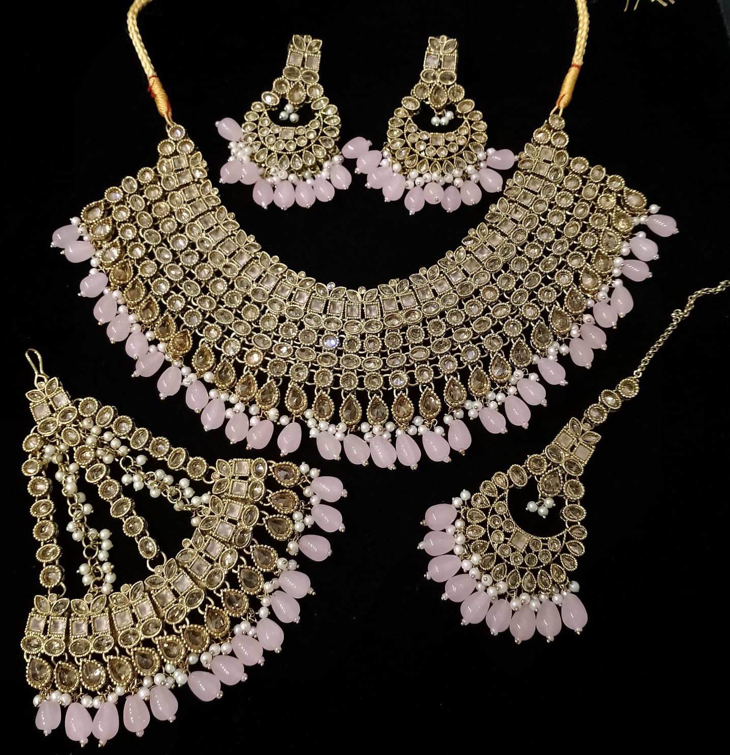 Farshi kundan necklace sets