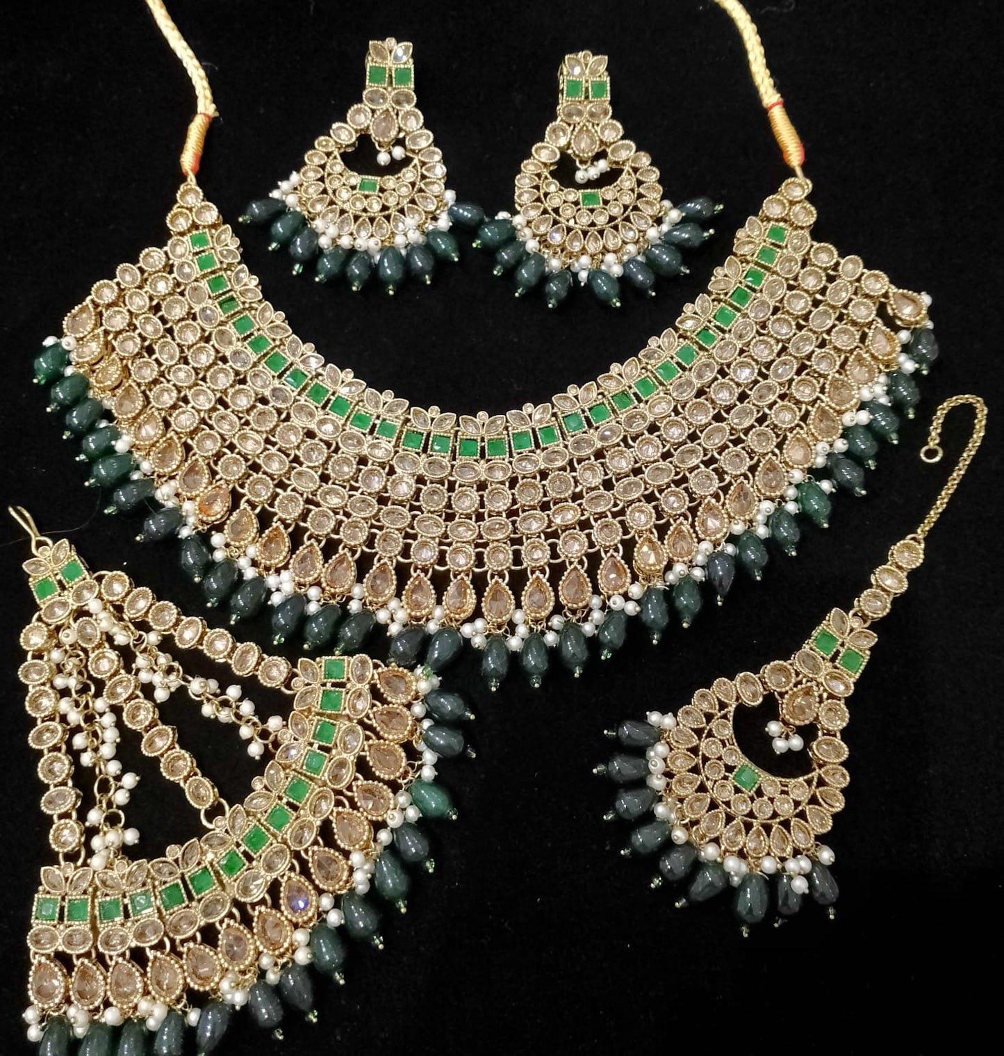 Farshi kundan necklace sets