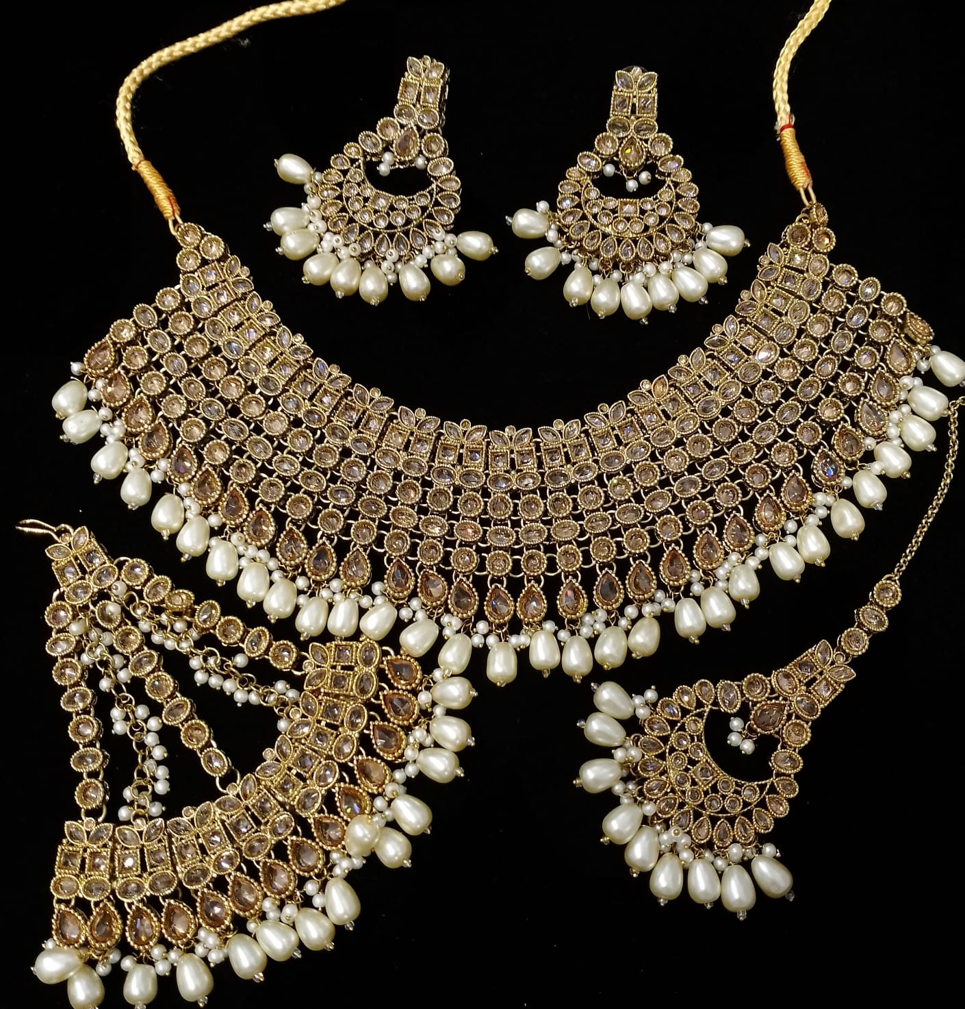Farshi kundan necklace sets