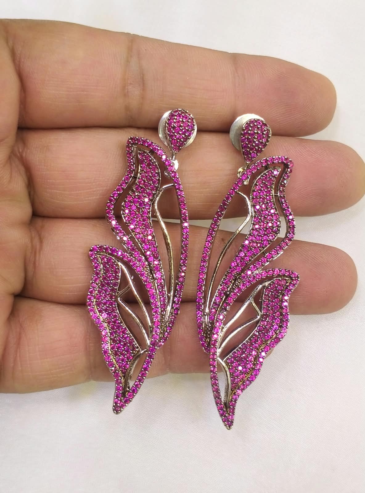 Butterfly earrings nino zircon