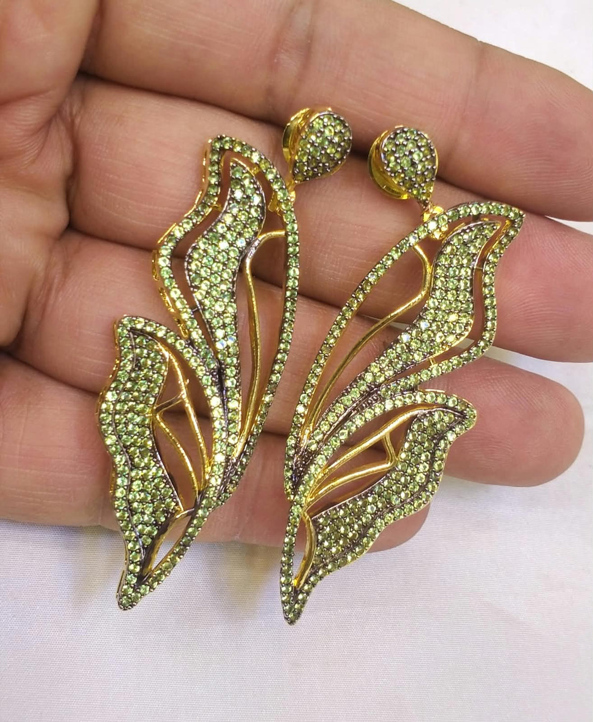 Butterfly earrings nino zircon