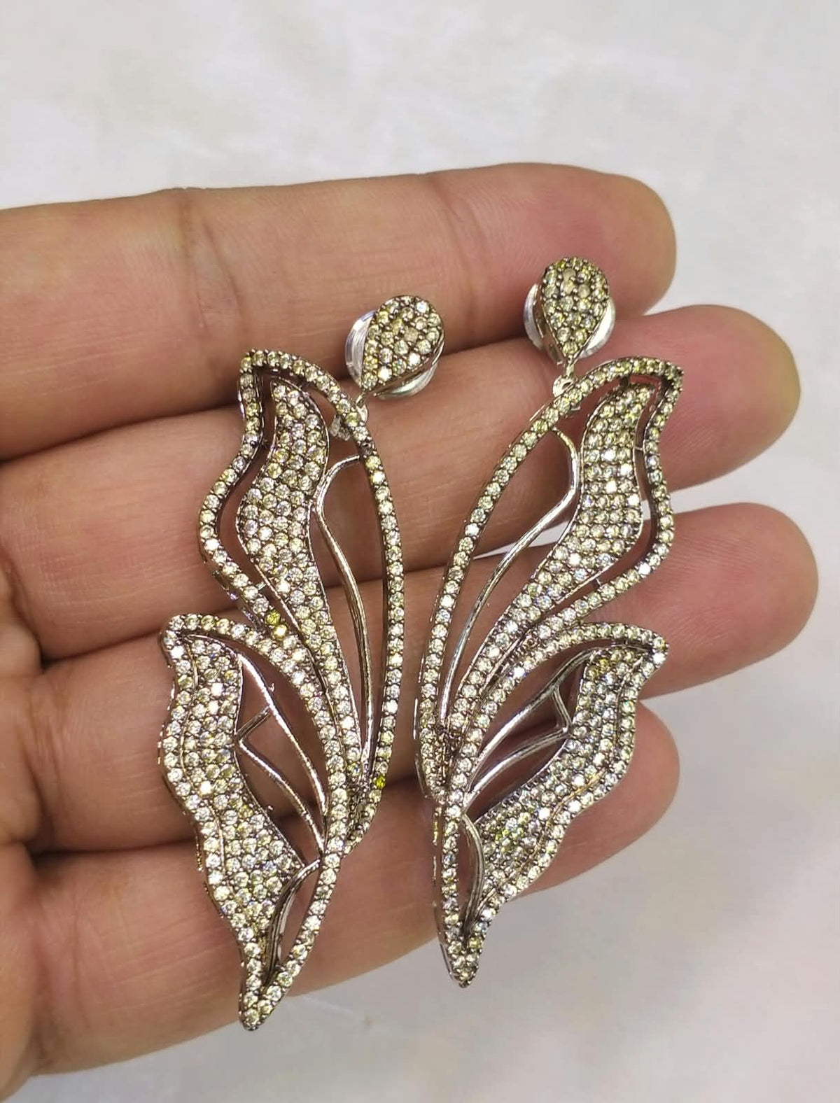 Butterfly earrings nino zircon