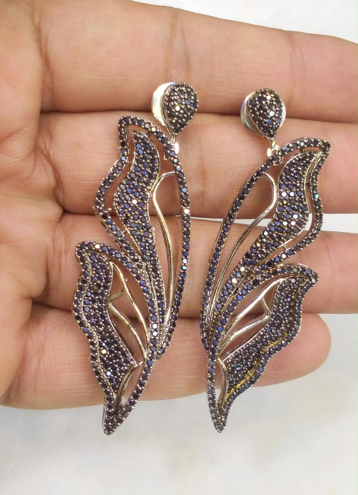 Butterfly earrings nino zircon