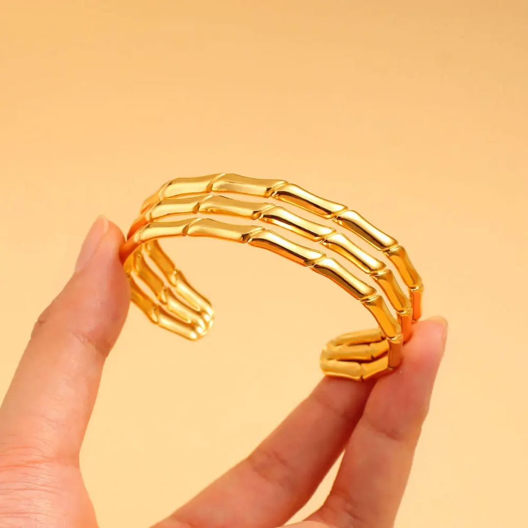 Stillness Steel open able bangles