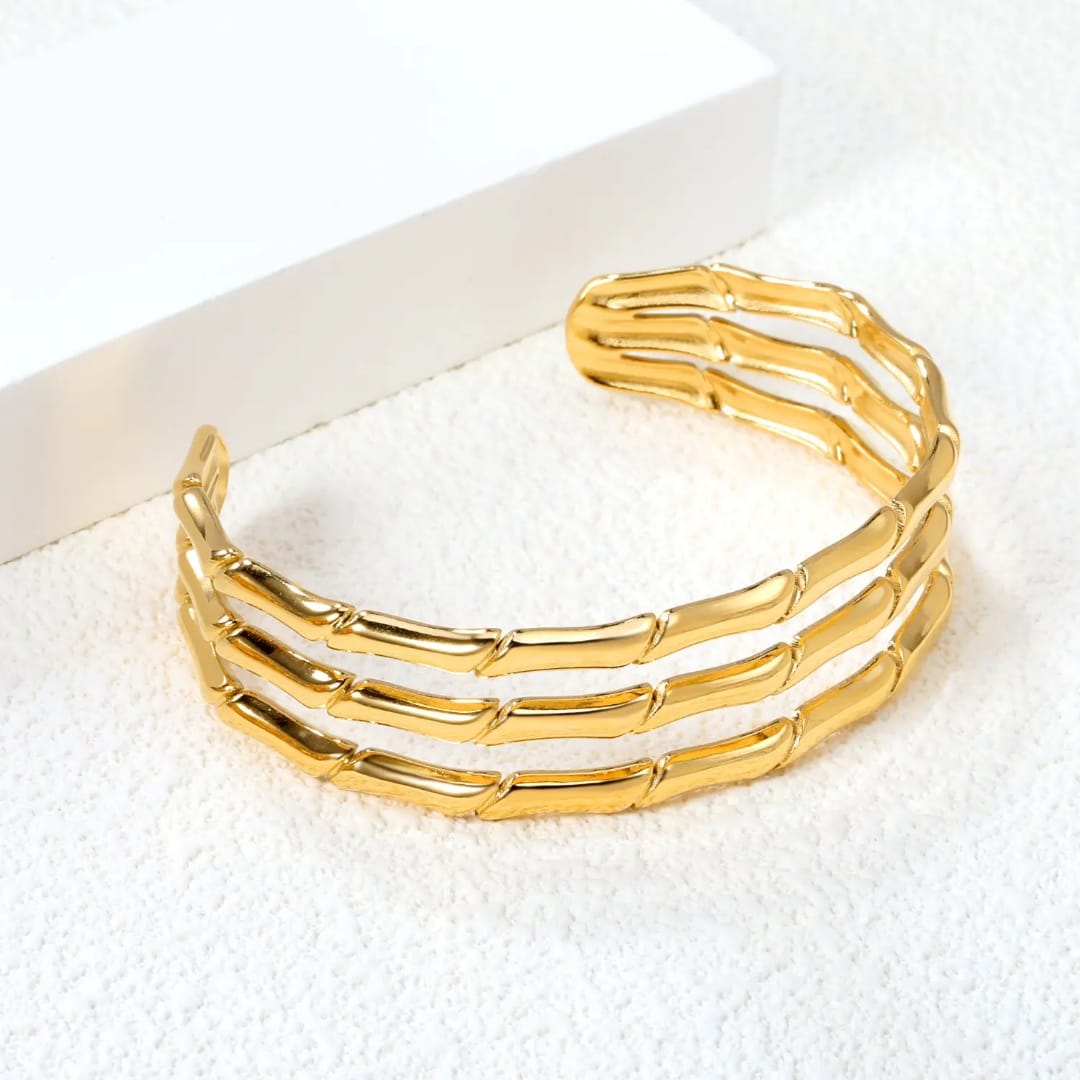 Stillness Steel open able bangles