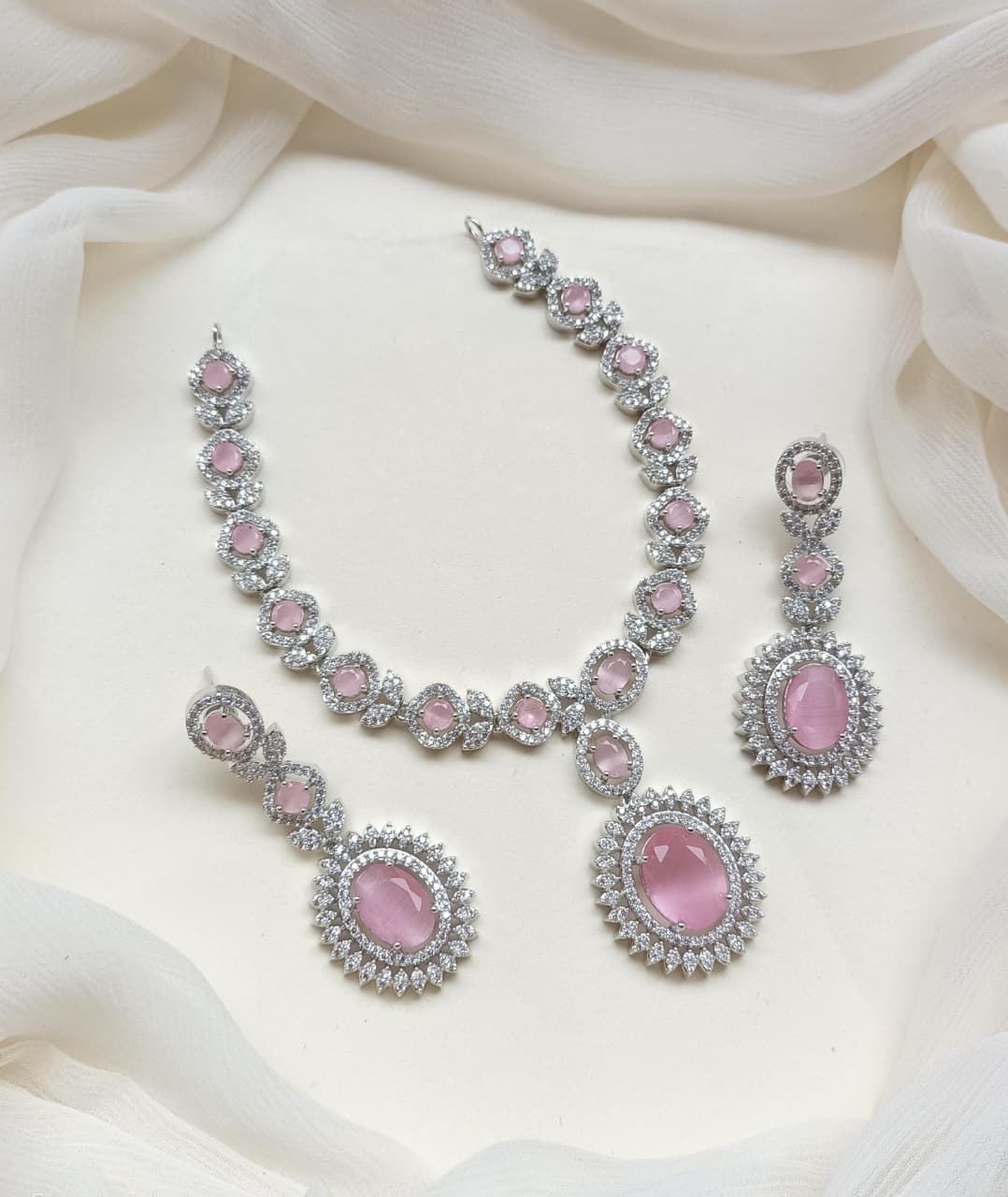 American diamond necklace sets