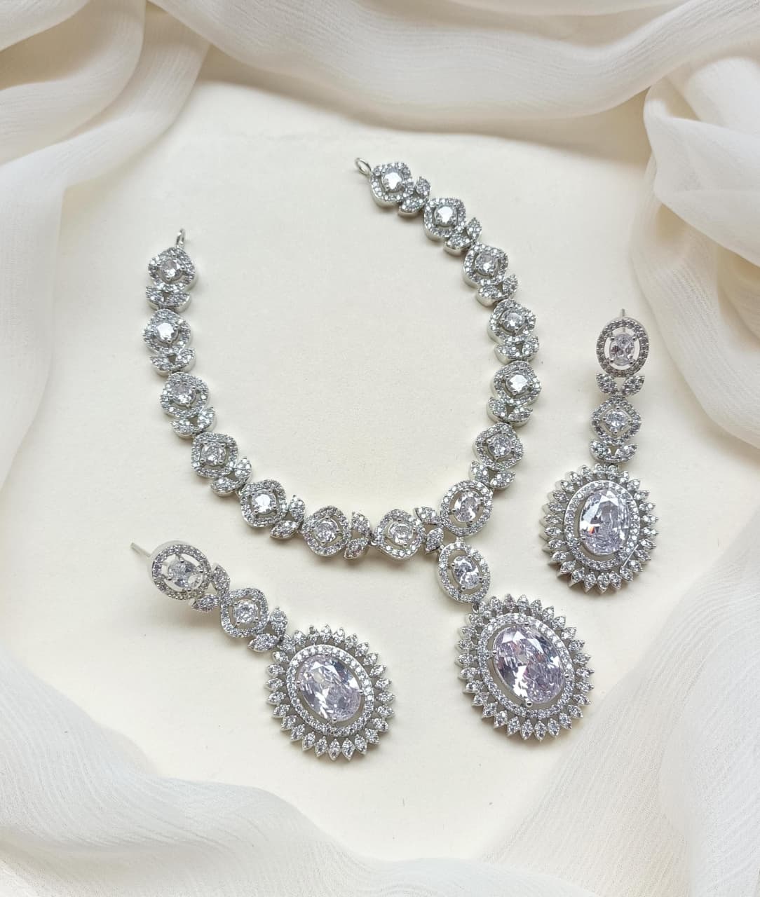 American diamond necklace sets