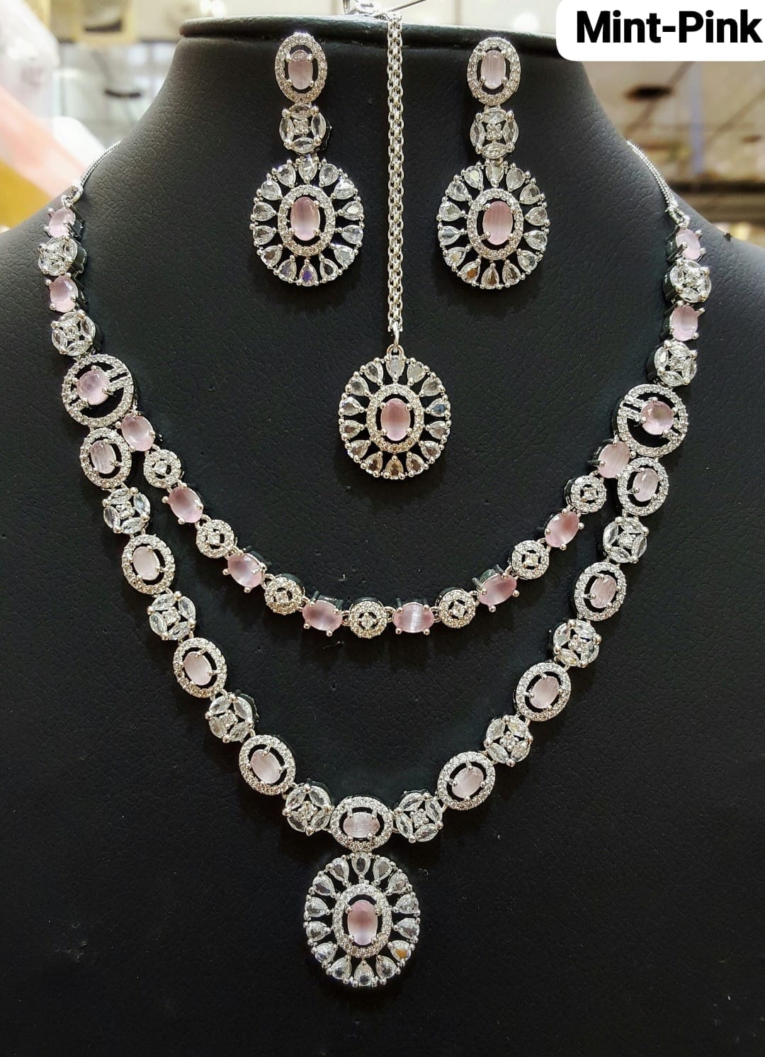 Double layered zircon mala