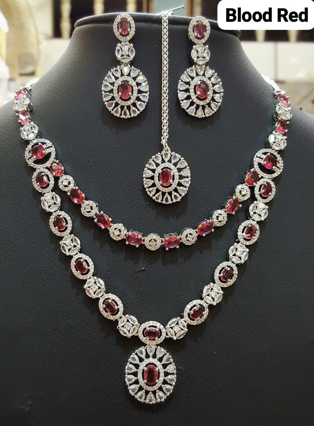 Double layered zircon mala