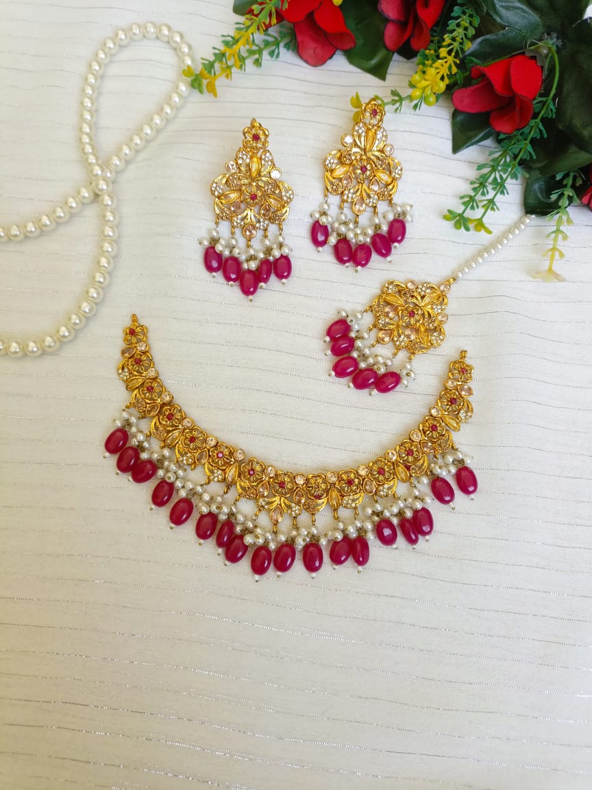Party wear set necklace sets