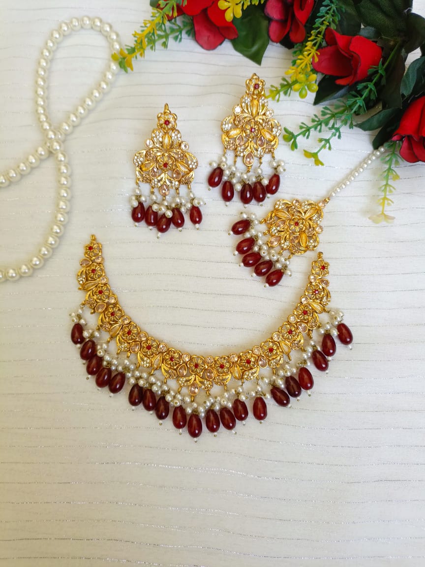 Party wear set necklace sets