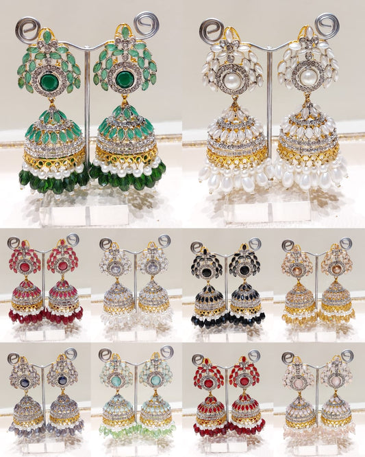Earrings jhumkas