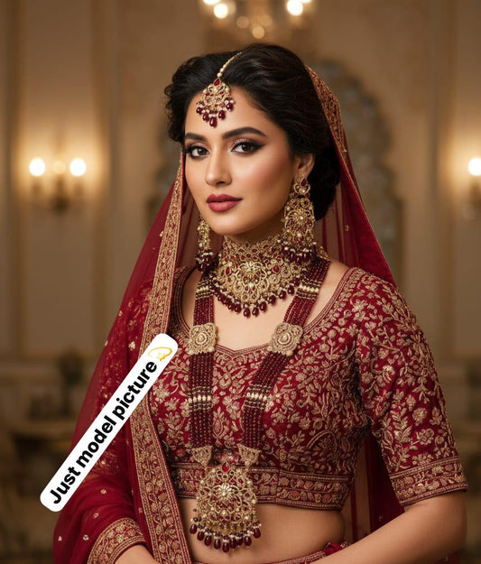 Beautiful Design Bridal Dholna  set