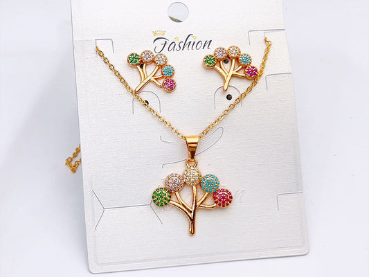 China 🇨🇳 made locket set in real stones fine quality