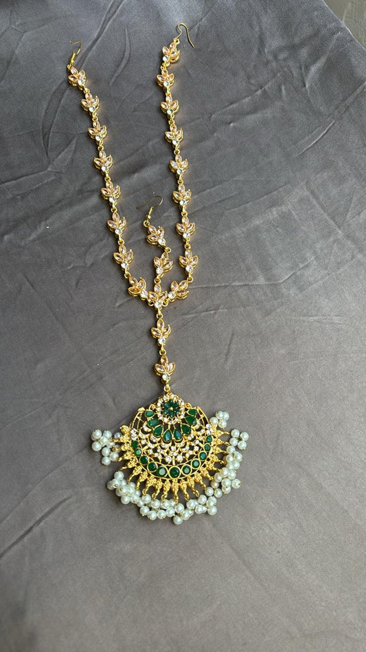 Gold Plated Tikka Design