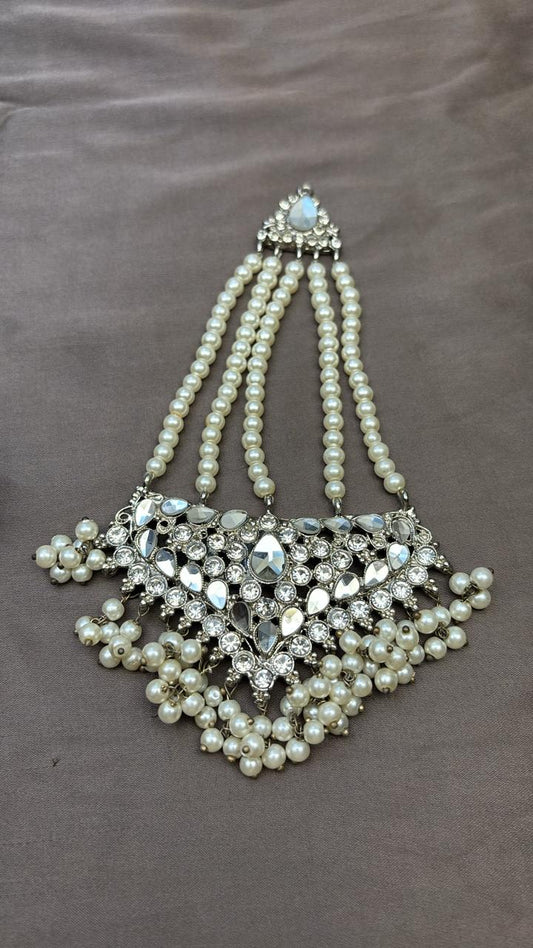 Silver jhumar