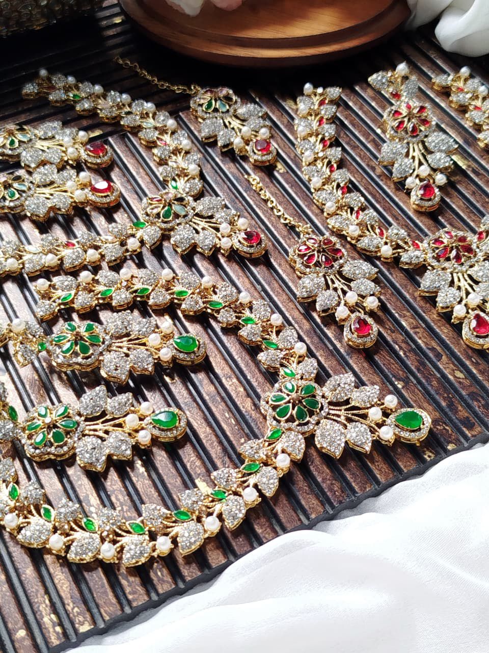 Beautiful Zarqoon stone Egyption style  Set
