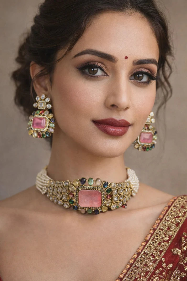 Jewllery sets Chokersets real stones