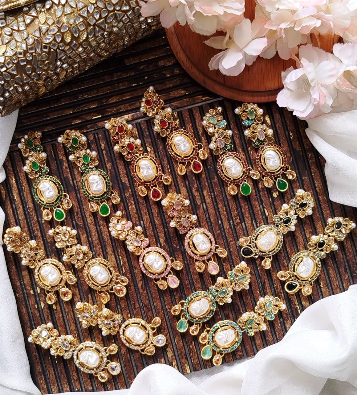 Earrings jhumkas