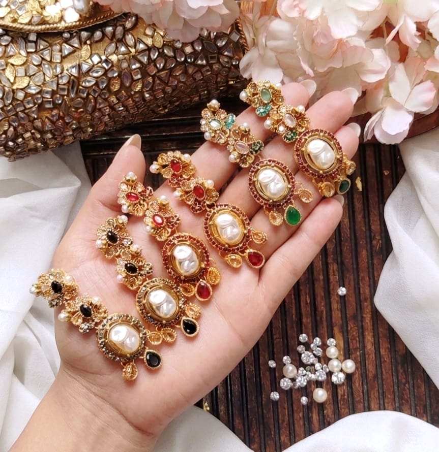 Earrings jhumkas