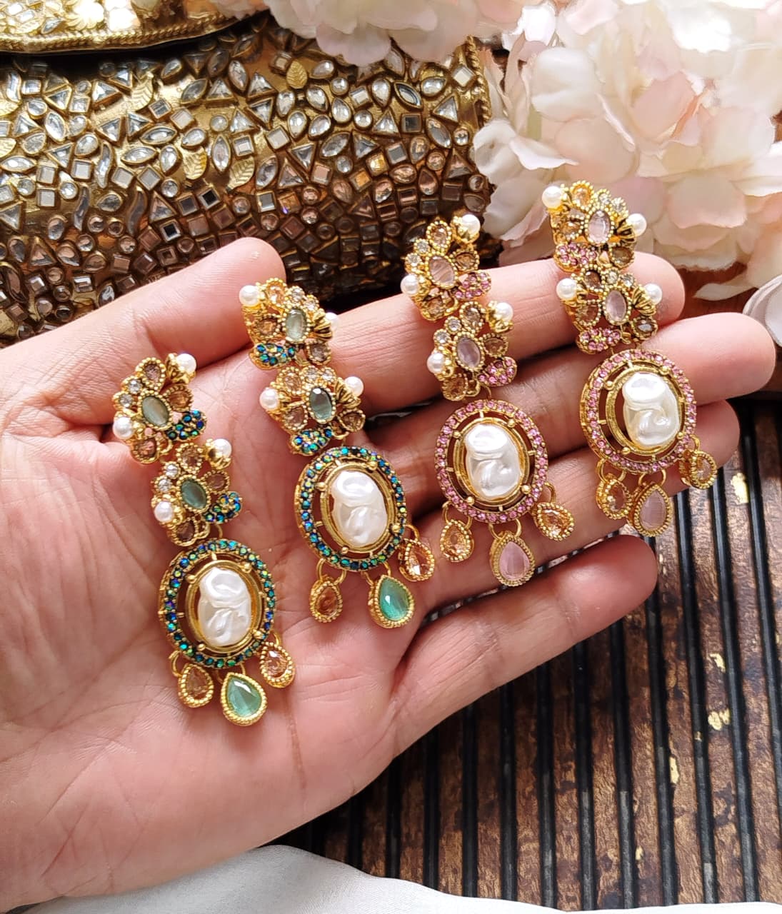 Earrings jhumkas