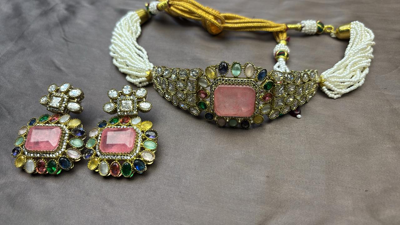 Jewllery sets Chokersets real stones