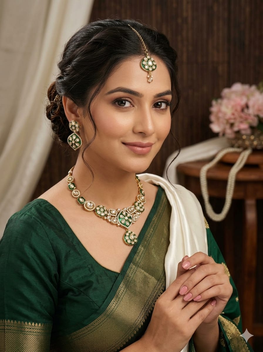 Beautiful Imported Original KiAni  Kundan Set