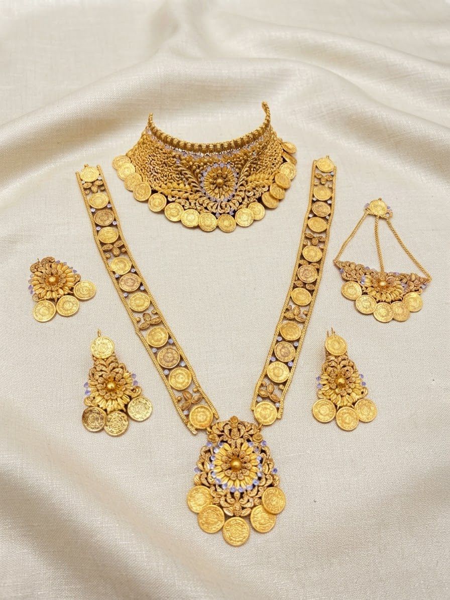 R P bridal set