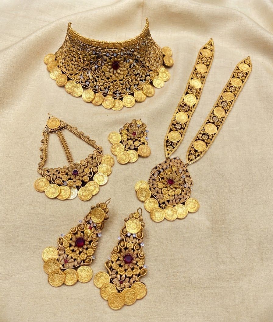 R P bridal set