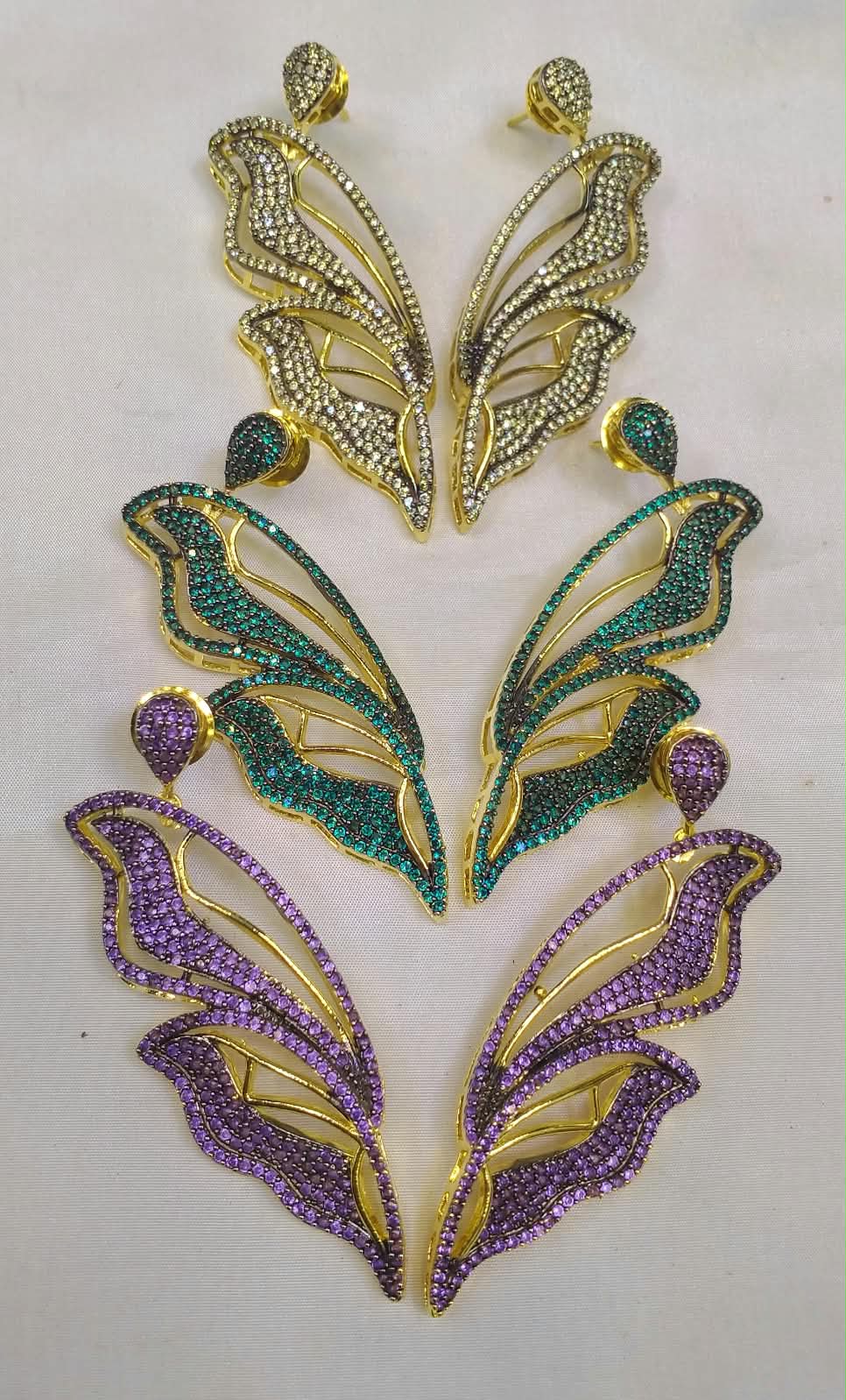 Butterfly earrings nino zircon