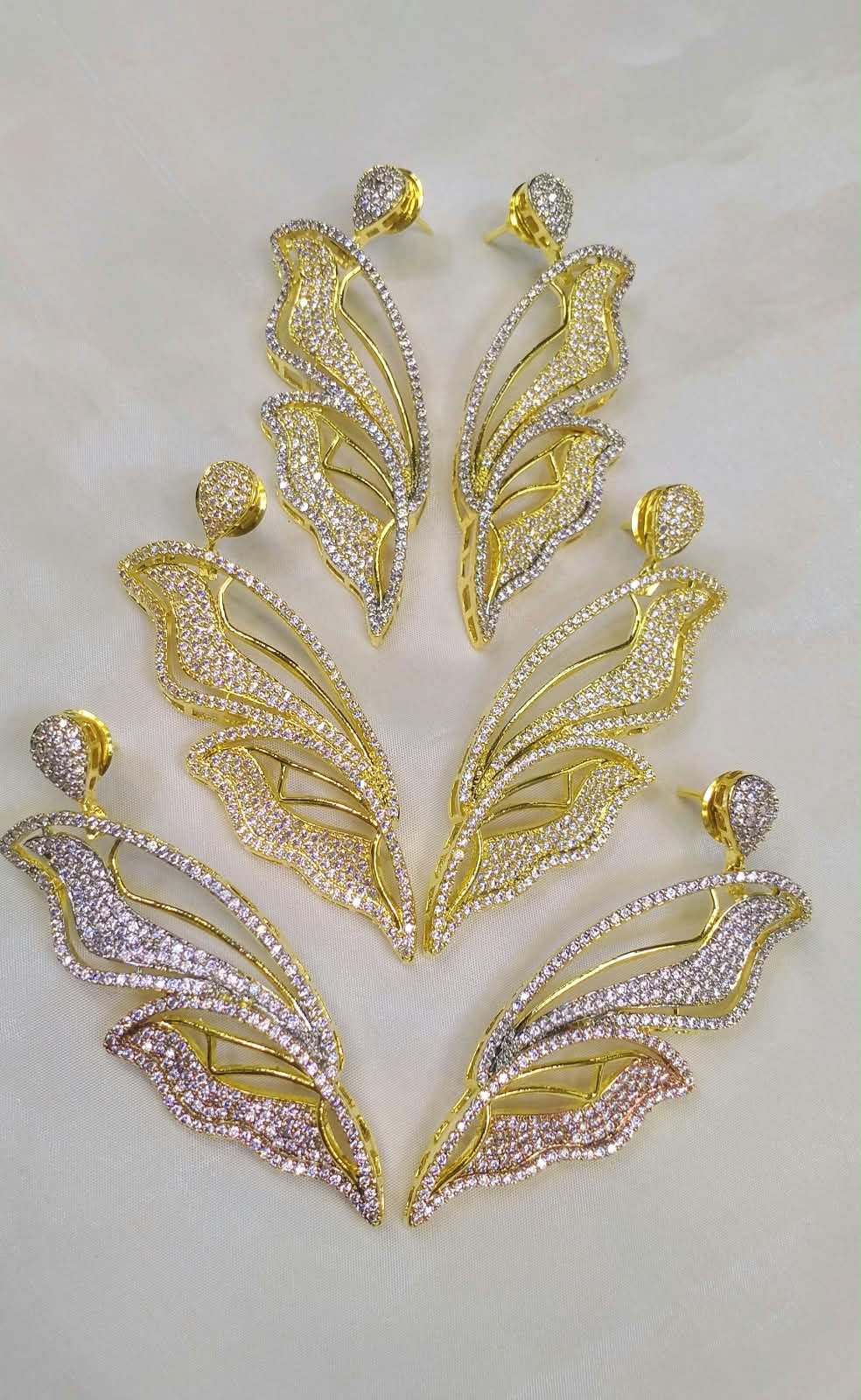 Butterfly earrings nino zircon