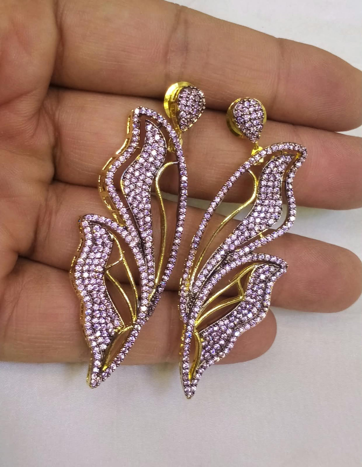 Butterfly earrings nino zircon