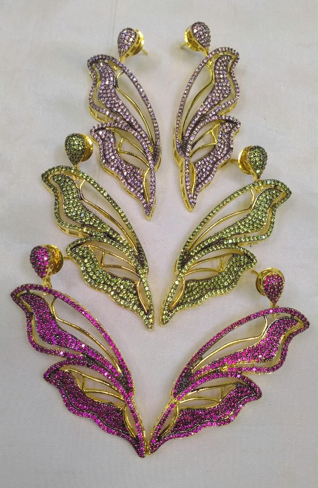 Butterfly earrings nino zircon