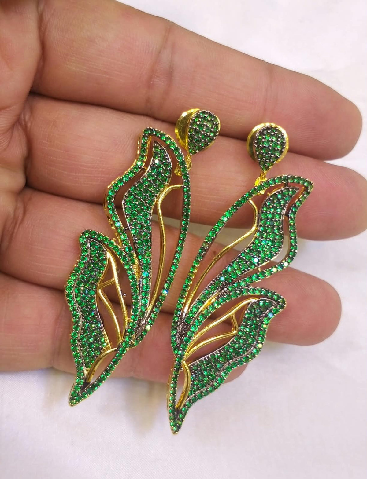 Butterfly earrings nino zircon