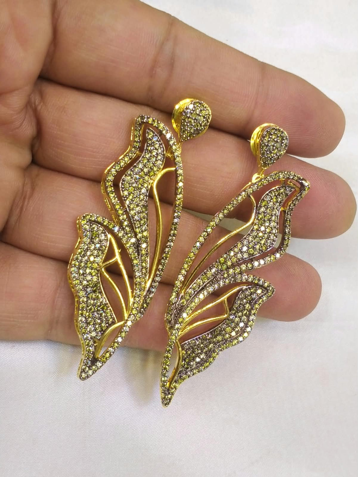 Butterfly earrings nino zircon